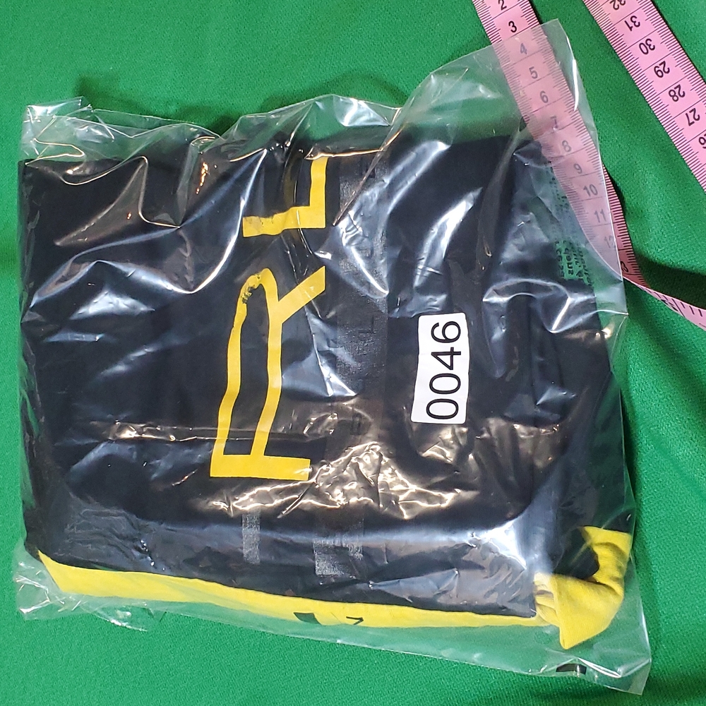Women's vintage Ralph Lauren black yellow size Large logo long sleeve shirt - Picture 10 of 10